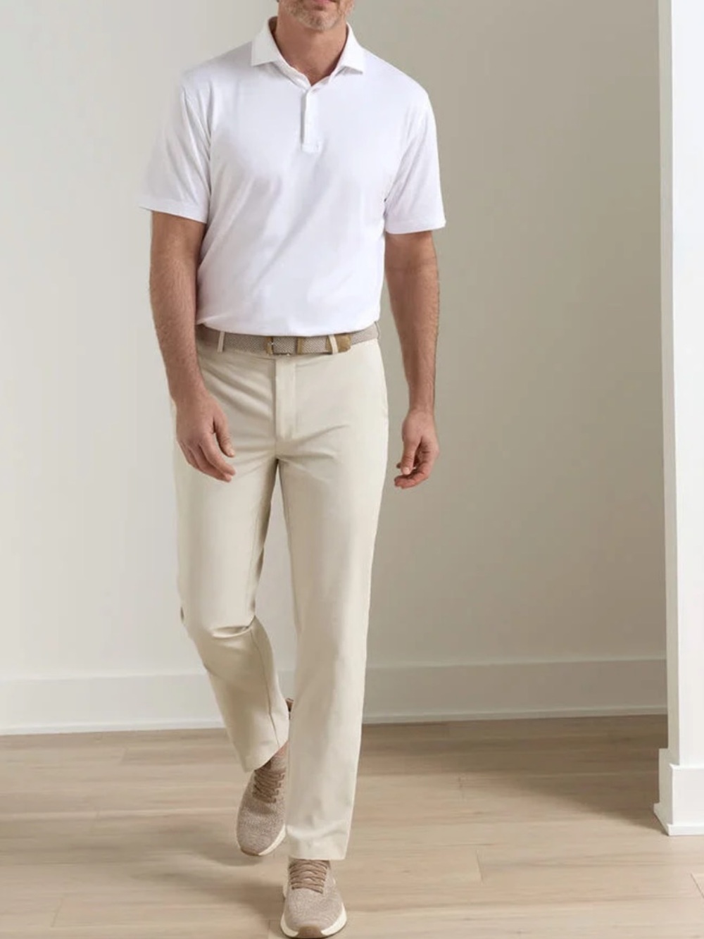 Peter Millar Surge Performance Trouser in Oat